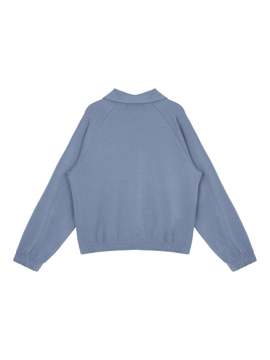 Double-Face Comfort Half Zip-Up