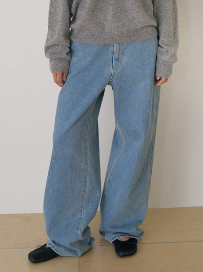Indigo Denim Work Pants - Indigo 6