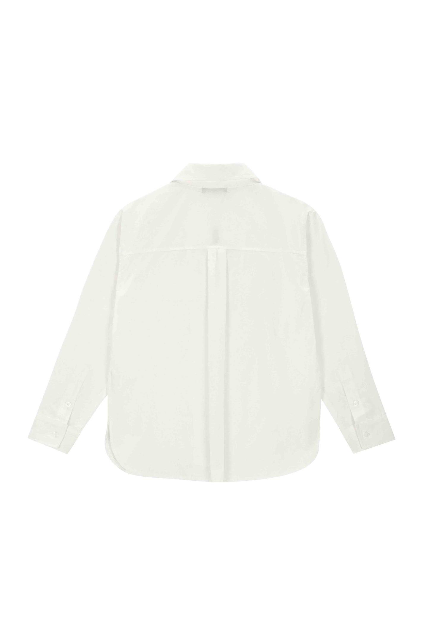 【MOMMANWA モンマンワ】BIG COLLAR 2WAY ZIPPER SHIRT (FOR WOMEN)