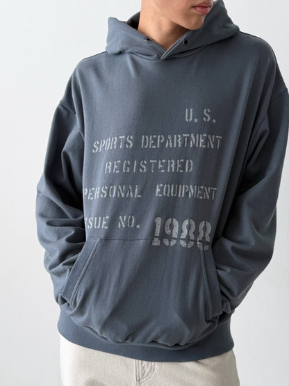 US Military Lettering Hoodie