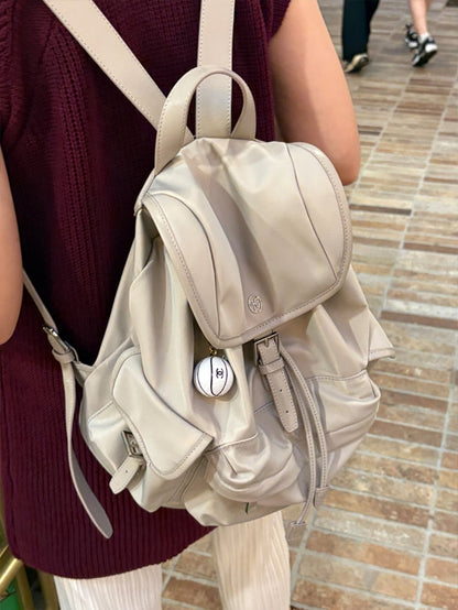 【HER&SHE 2025AW】[Numbering bag 23] Nua Flap Backpack