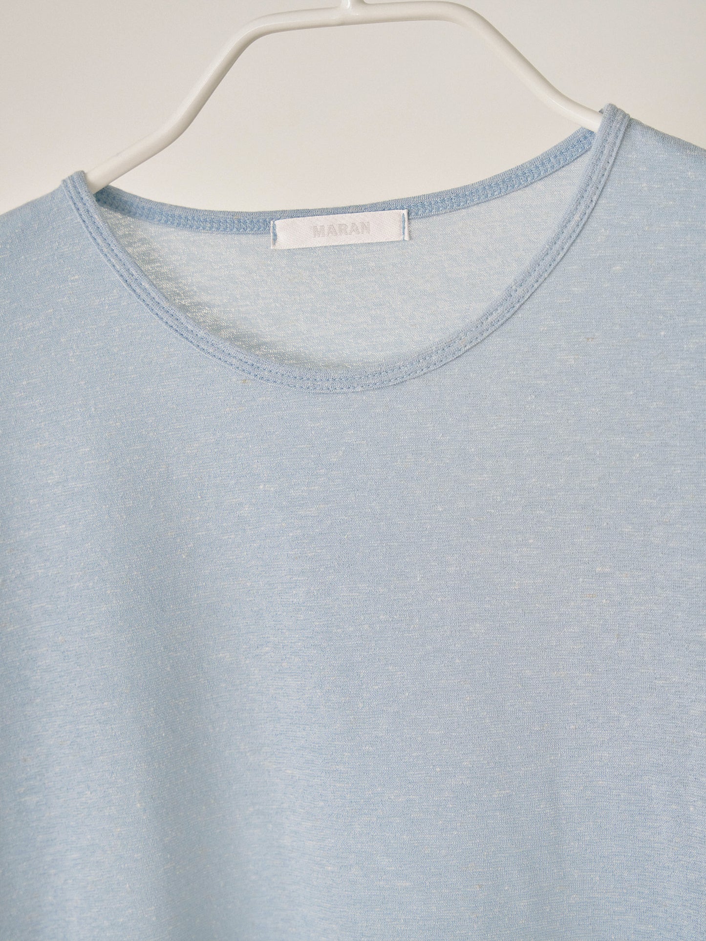 Linen Loose Short Sleeve - Blue