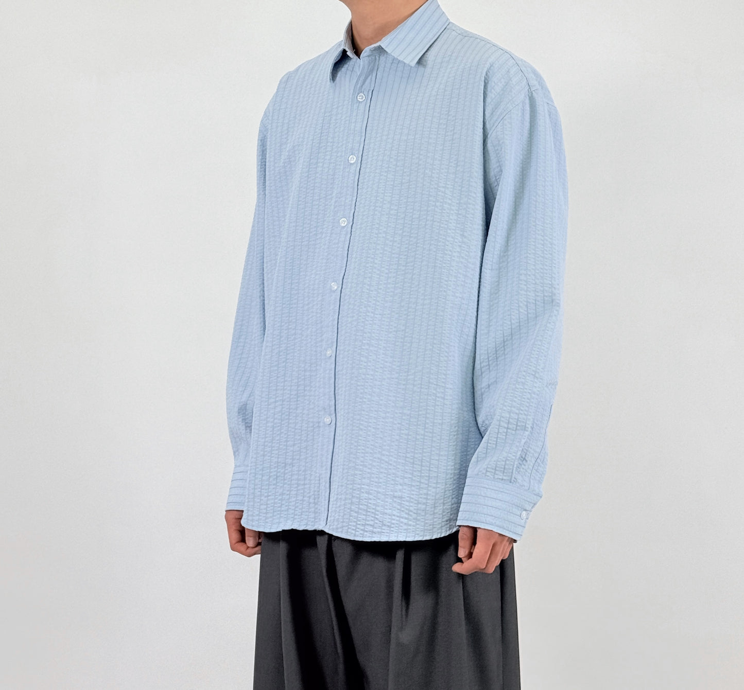 Seersucker Stripe Shirt