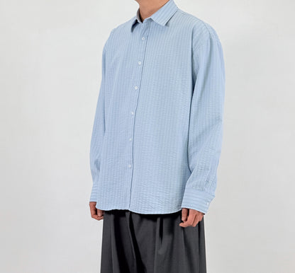 Seersucker Stripe Shirt