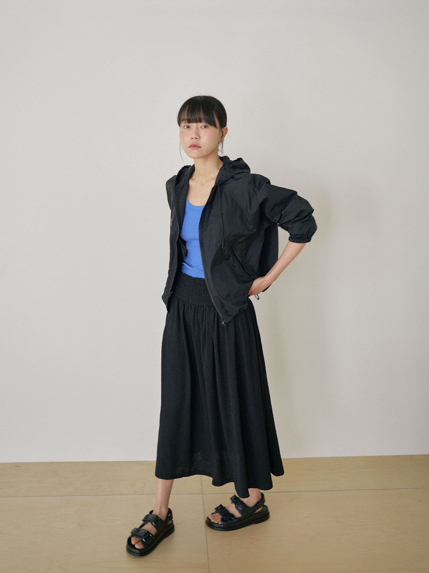 Soft Banding Skirt - Black