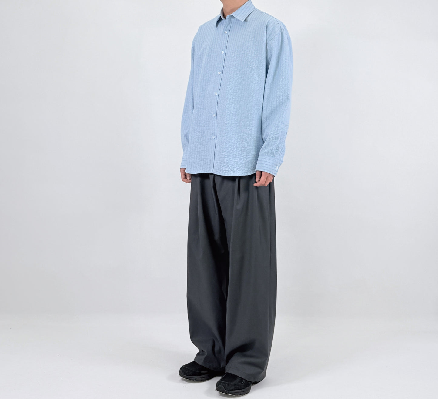 Seersucker Stripe Shirt