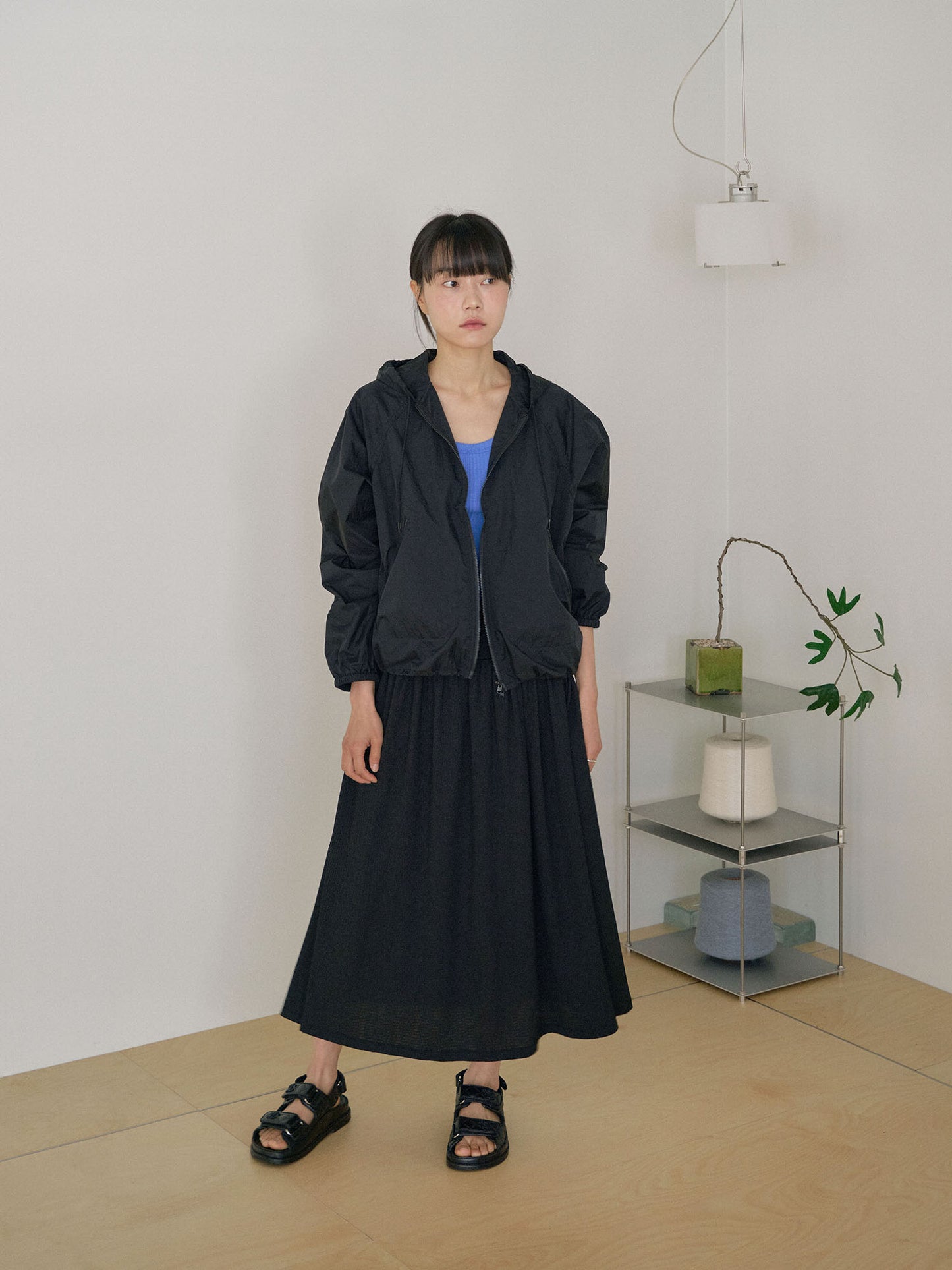 Soft Banding Skirt - Black