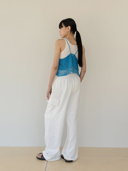 【MARAN】Block Sleeveless-BLUE