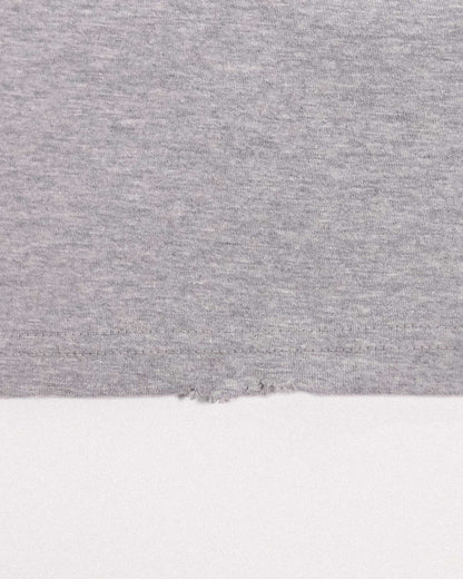【REVURA レビュ―ラ】BURN OUT FRAY RINGER T-SHIRT GRAY / RED - UNISEX