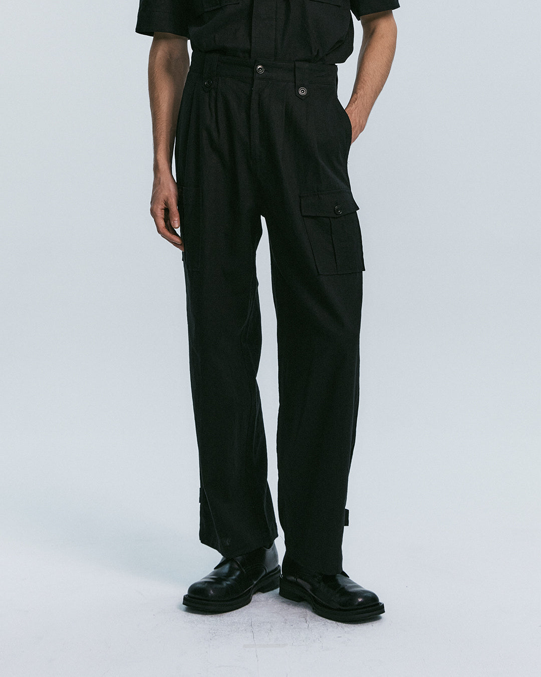 BATTLE DRESS TROUSER - BLACK 