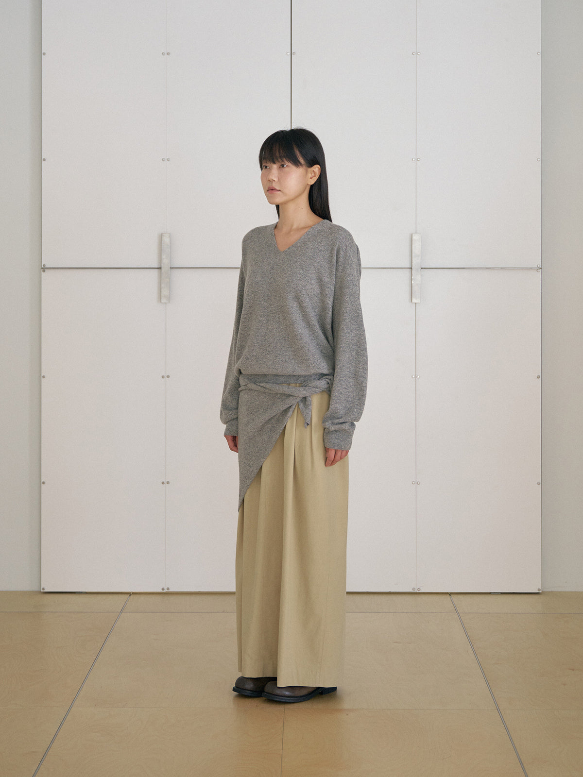 MARAN Triangle Scarf - Gray 商品画像19/21