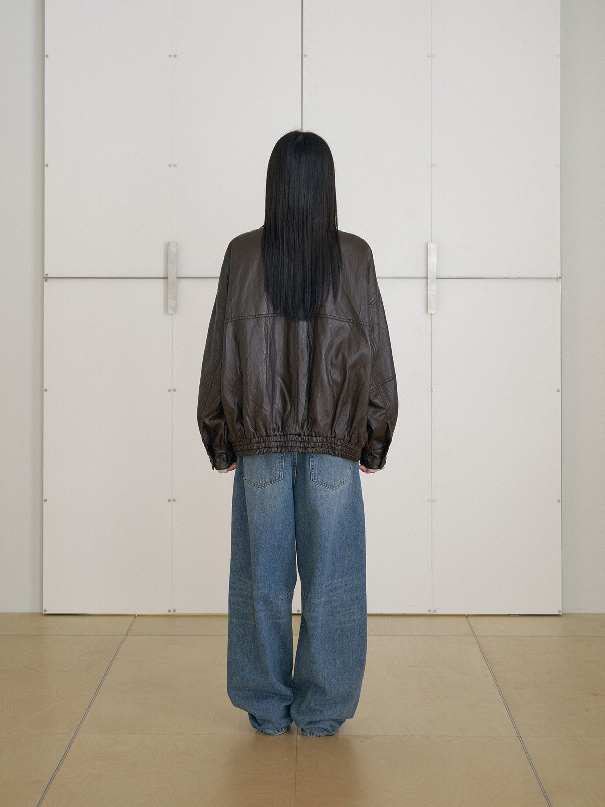 MARAN Soft Leather Blouson - Brown 商品画像16/21