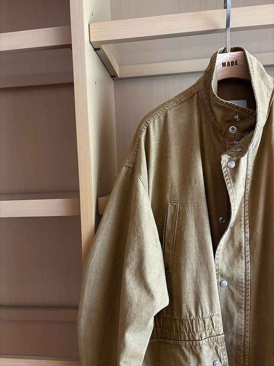 【A MA:DE】Street Long Field Jacket ( 2color )
