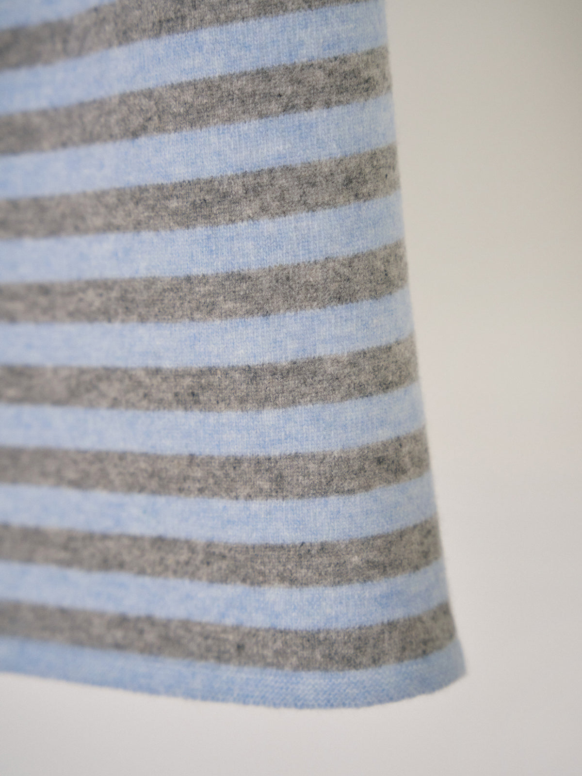 Stripe Square Scarf - Blue 7