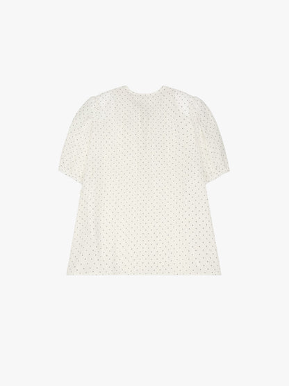 【A MA:DE 2026SS】Dot blouse ( 2color )