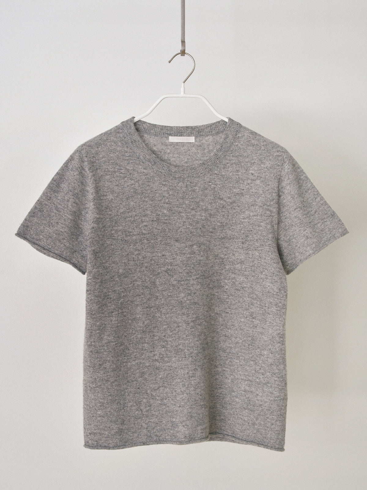 Cutoff Short Sleeve Pullover - Gray 6