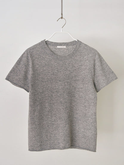 Cutoff Short Sleeve Pullover - Gray 6