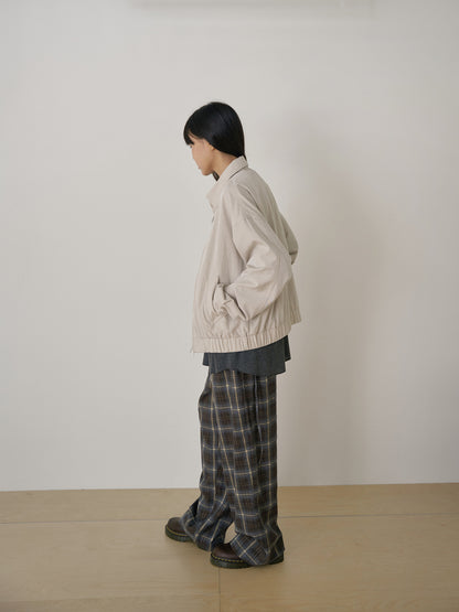 MARAN Washed Gabardine Blouson - Beige 商品画像16/21