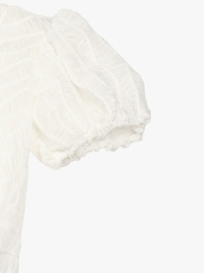 【A MA:DE 2026SS】Sheer blouse ( 2color )