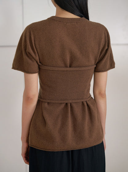 MARAN Cashmere Bustier - Brown 商品画像13/21