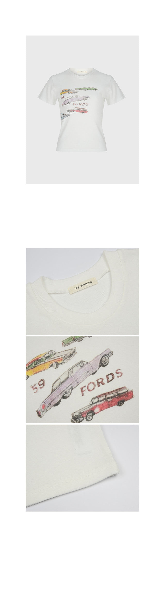 カーグラフィックTシャツ