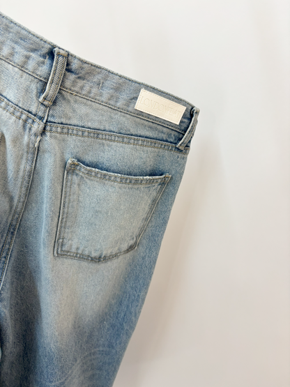 Wide Cuff Denim