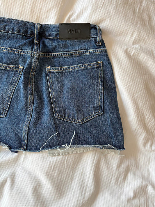 [A MA:DE] Melbourne denim skirt