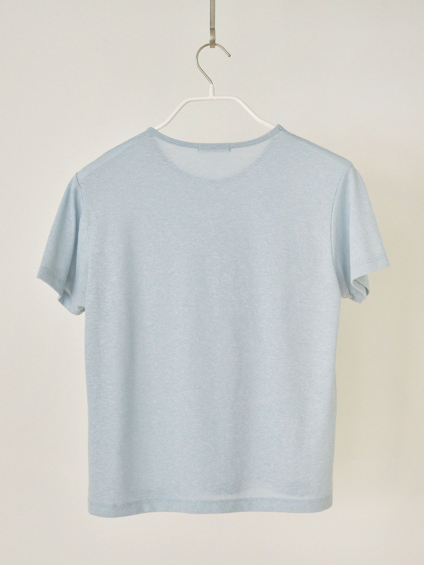 Linen Basic Short Sleeve - Blue