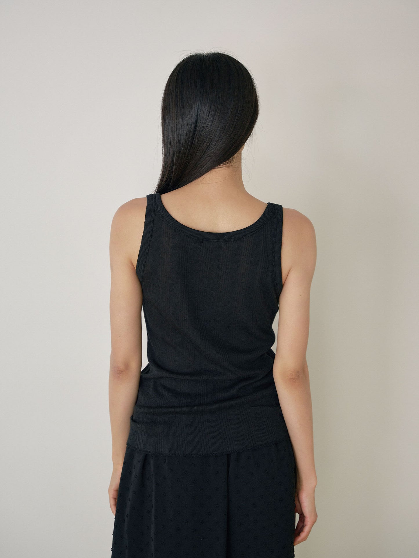 Summer V-neck Sleeveless - Black