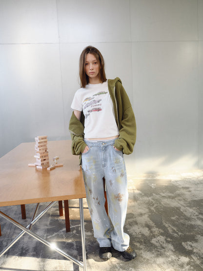 カーグラフィックTシャツ