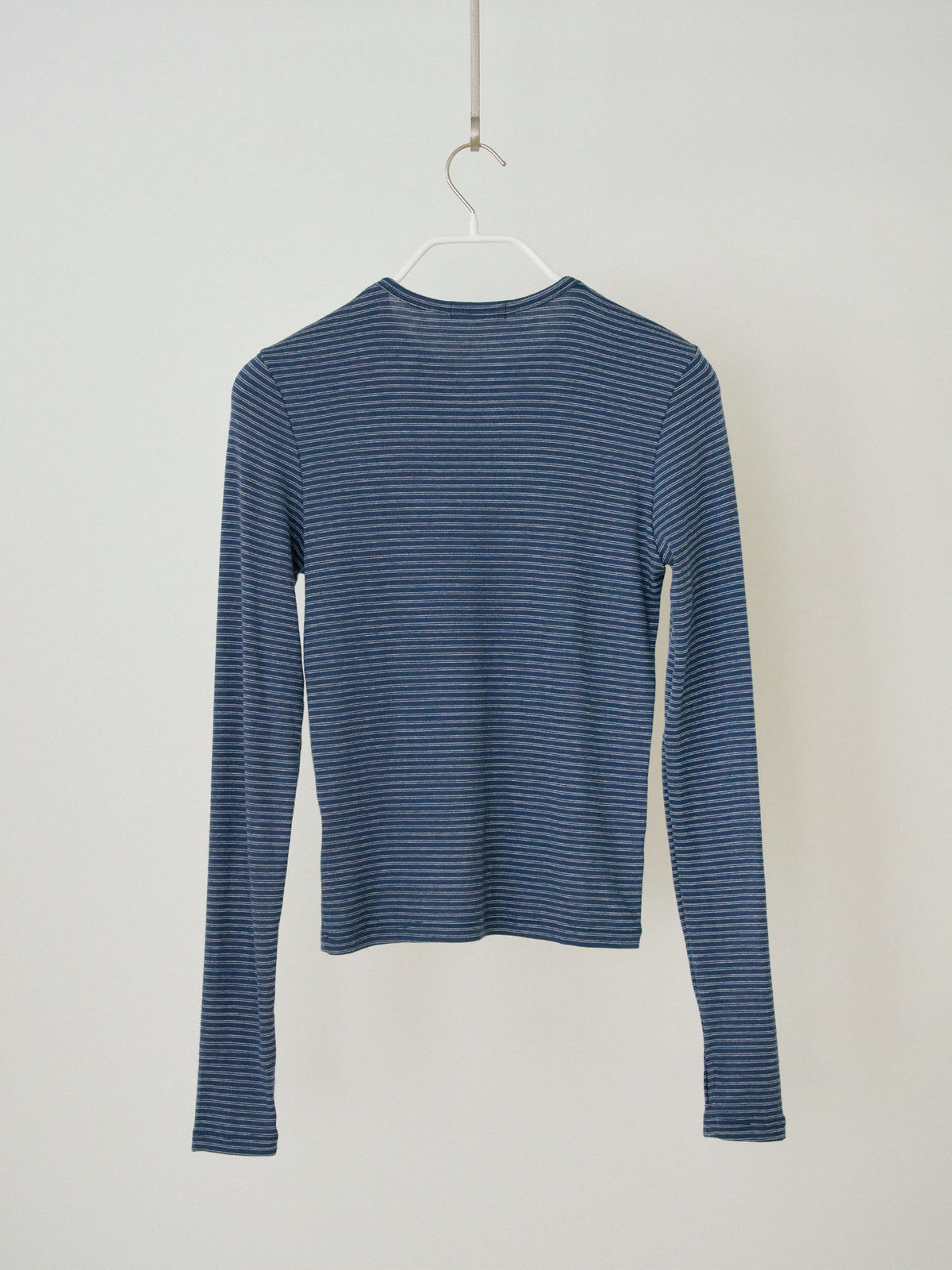 MARAN Rib Stripe Long Sleeve - Navy 商品画像21/21