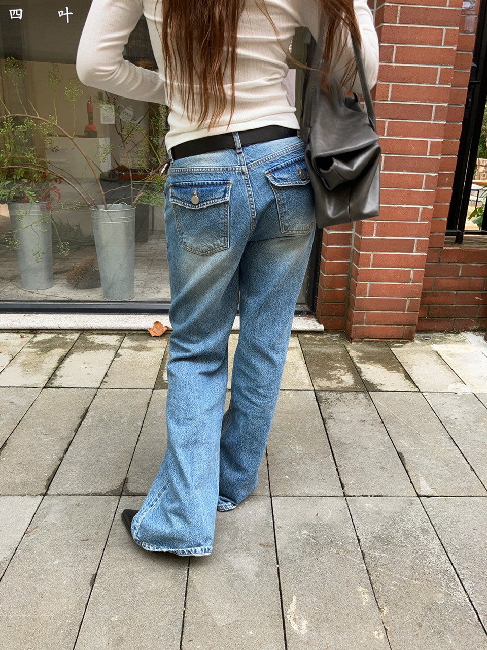 【A MA:DE】Dusty denim pants