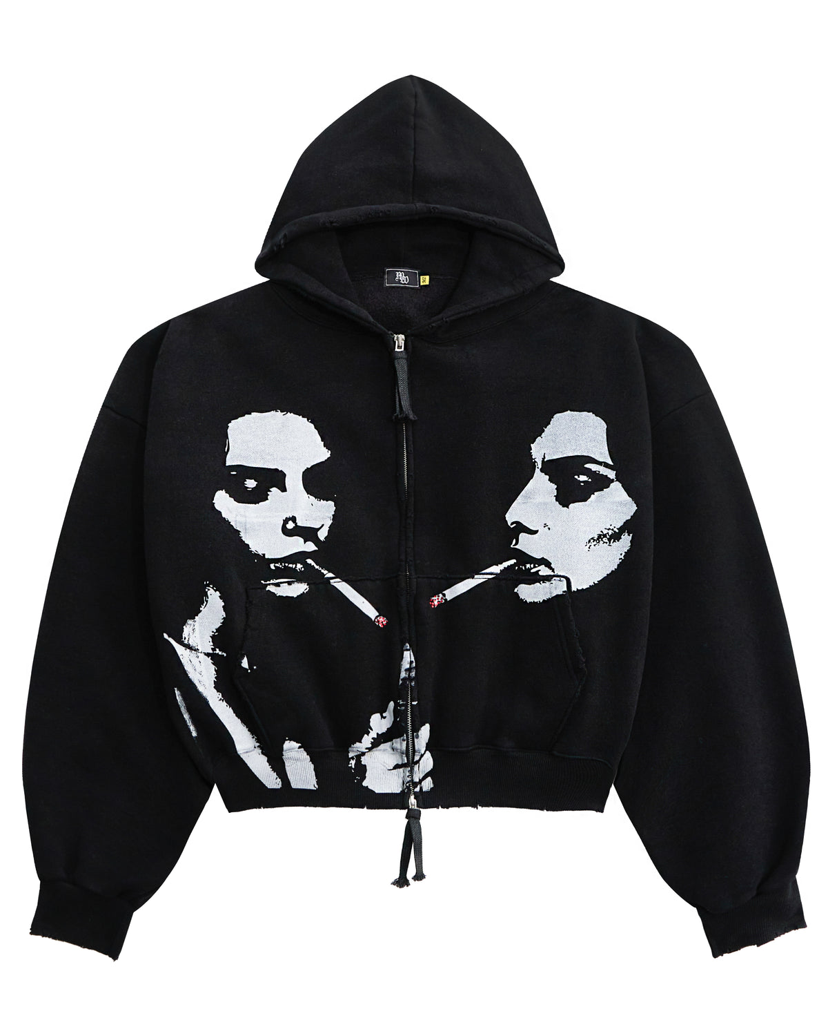 Smoking girls zip-up HD