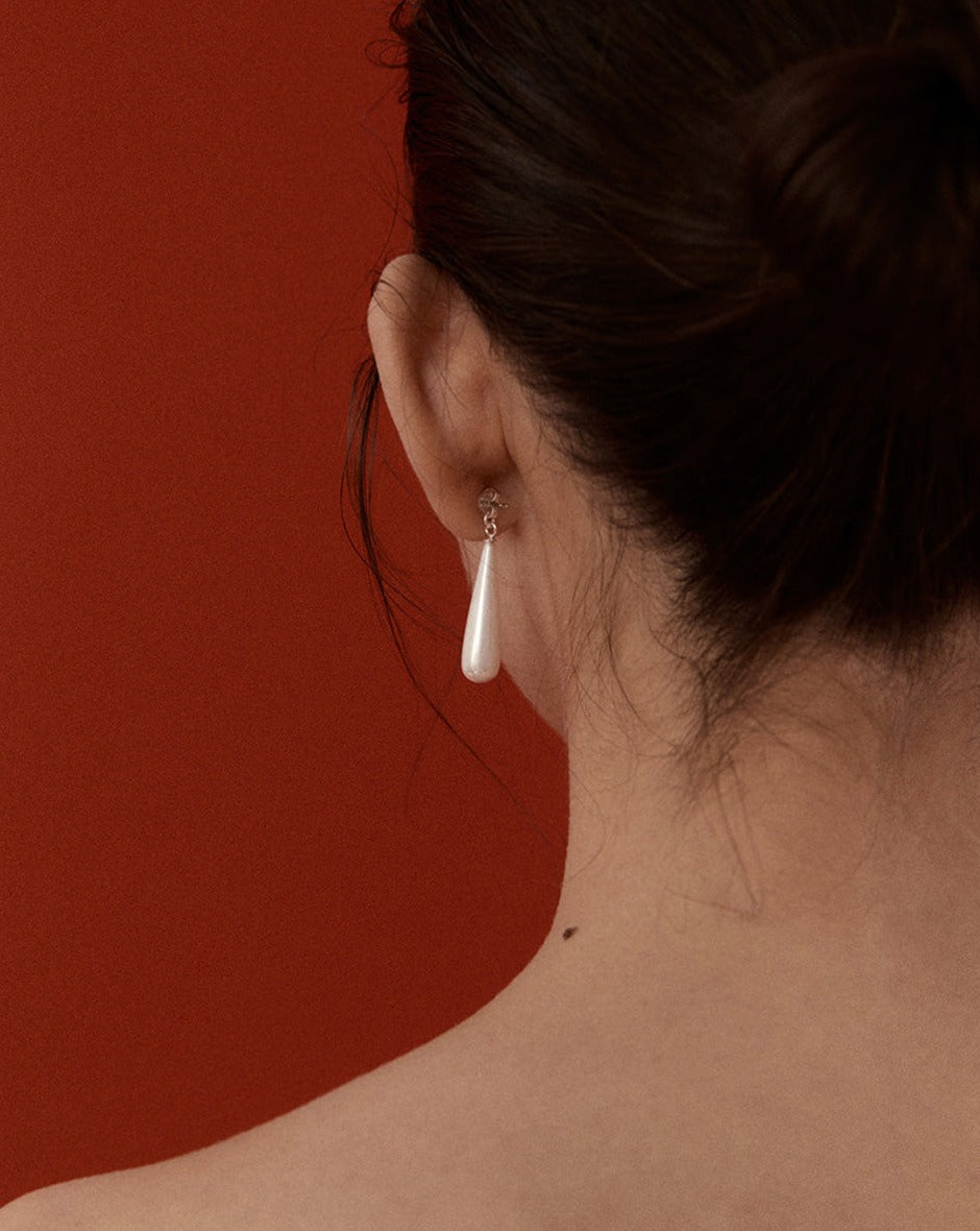 【BORNETE SEASON 24-009】 Vintage hosu pearl earring