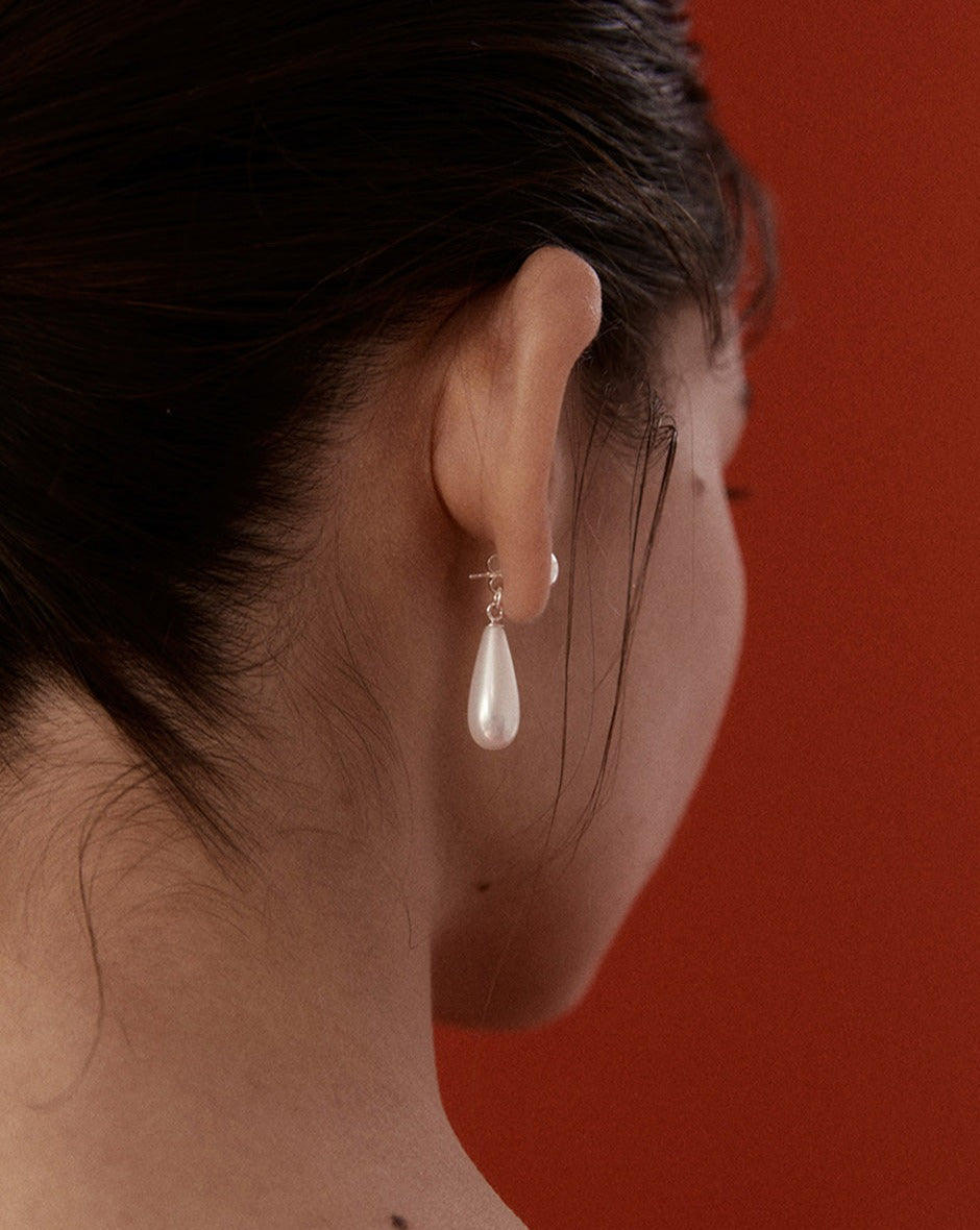 [BORNETE SEASON 24-009] Vintage hosu pearl earring