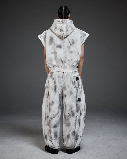 M.C.R. code stud zip-up vest HD IV