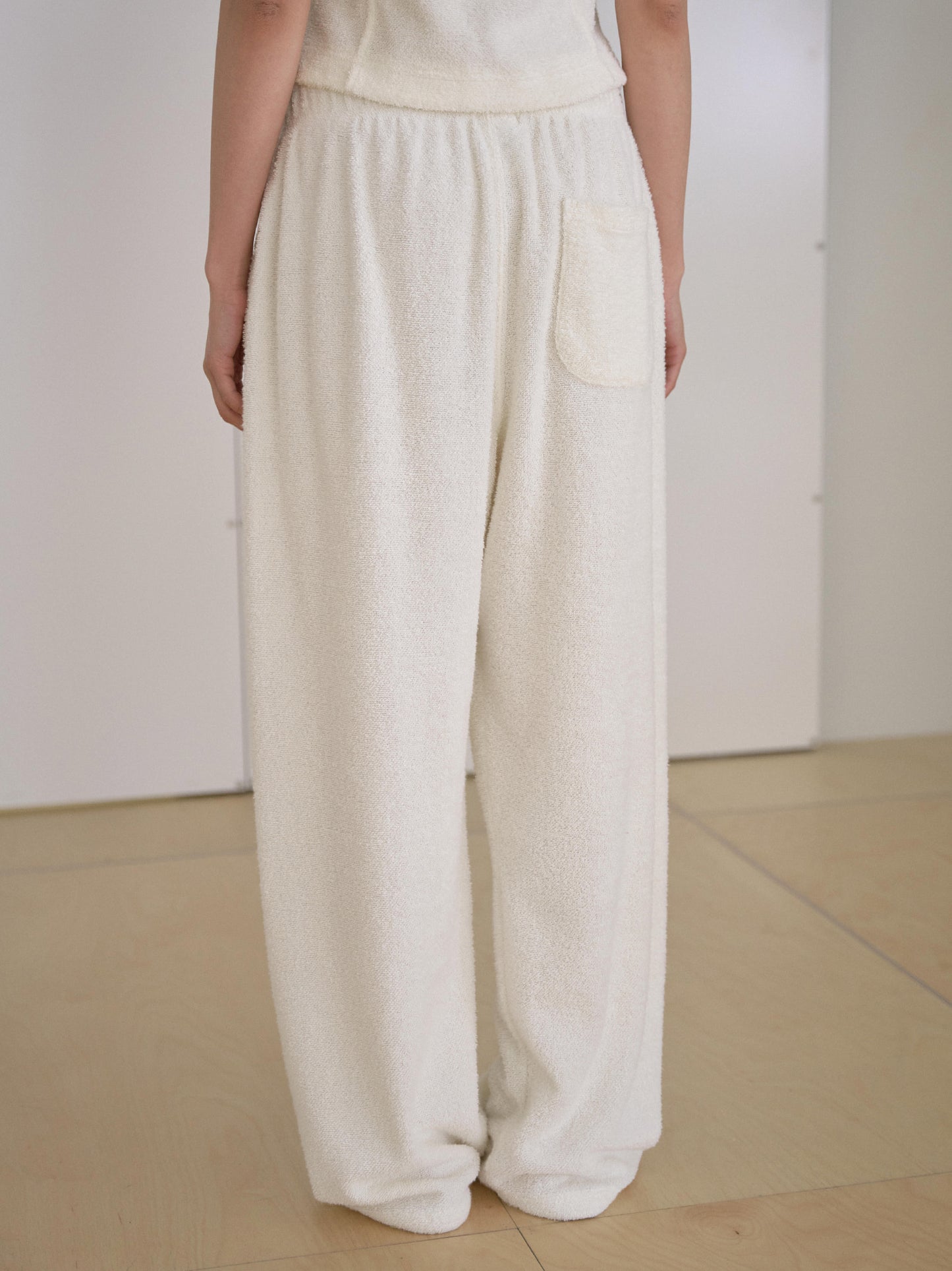 Terry Sweat Pants - Ecru