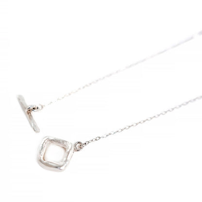 [SUMMER TAG SOL] HANGUL MO ESG SILVER NECKLACE