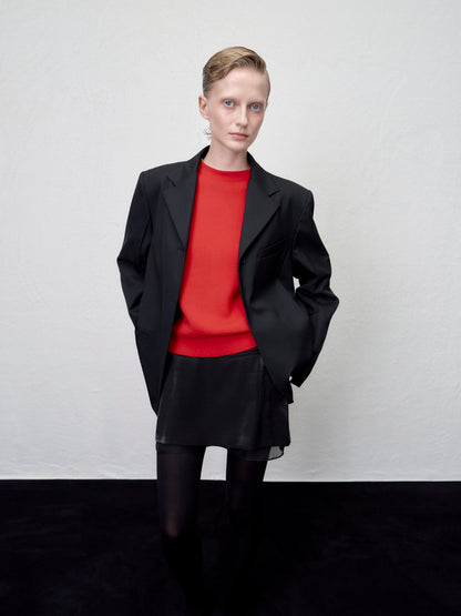 [ARIK. AW] Kaus Pressed single jacket Black