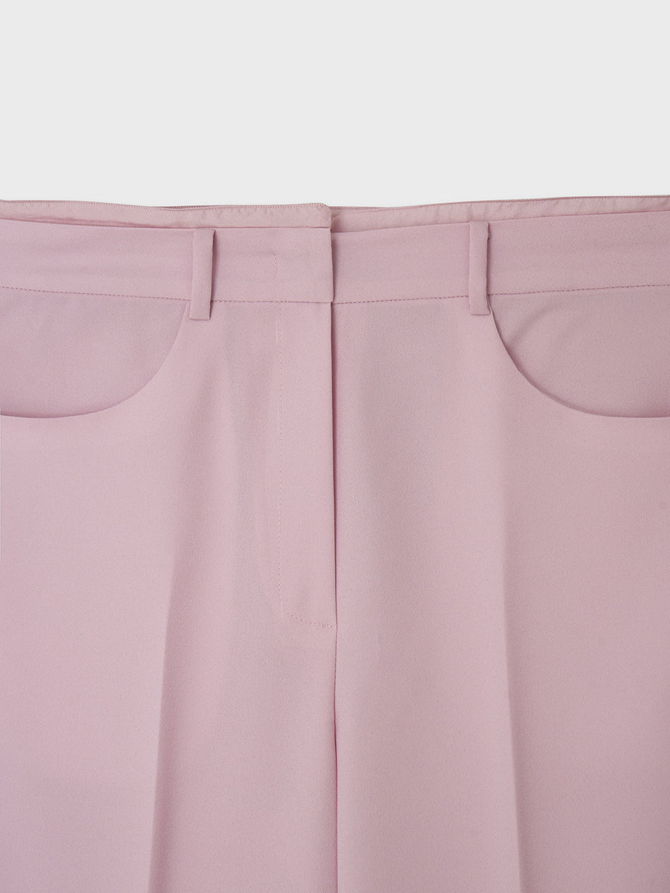 [ARIK.] [24SS] MIRACH layered straight pants Orchid Pink