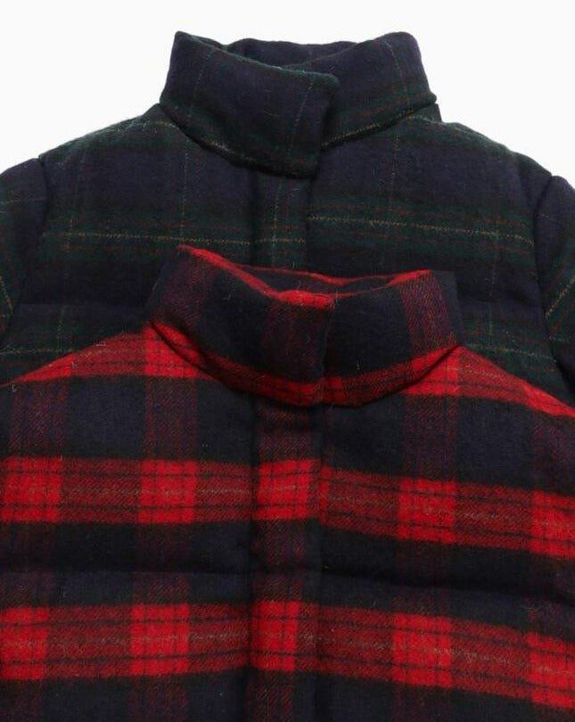 Love You So Much】Abraham Wool Down Check Jacket – WooStore