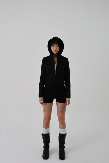 BEGINNING HOODED ZIP-UP