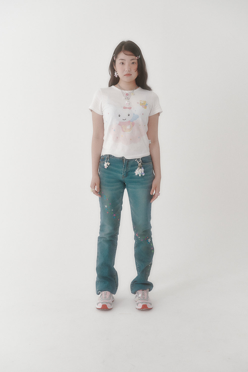 [X YOUNGART] Angel KIDDY&amp;JINI T-Shirt
