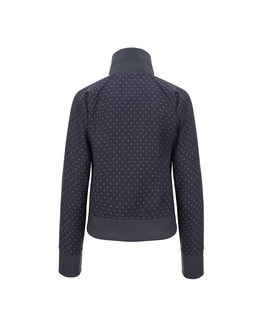 WOOL TRACK JUMPER Purple