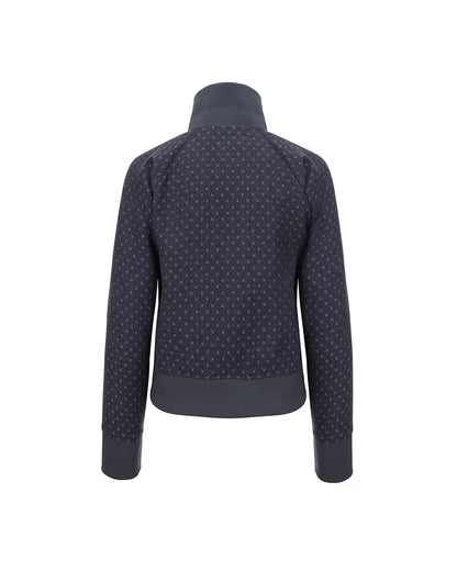 WOOL TRACK JUMPER Purple