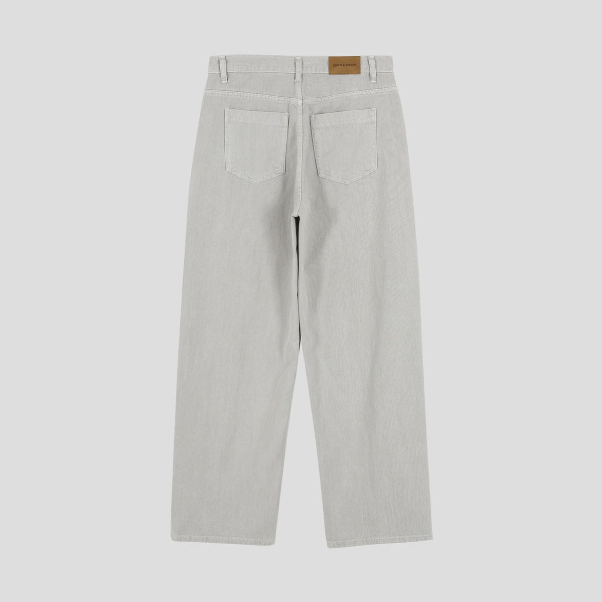 Label Dyeing Pants GRAY バックスタイル