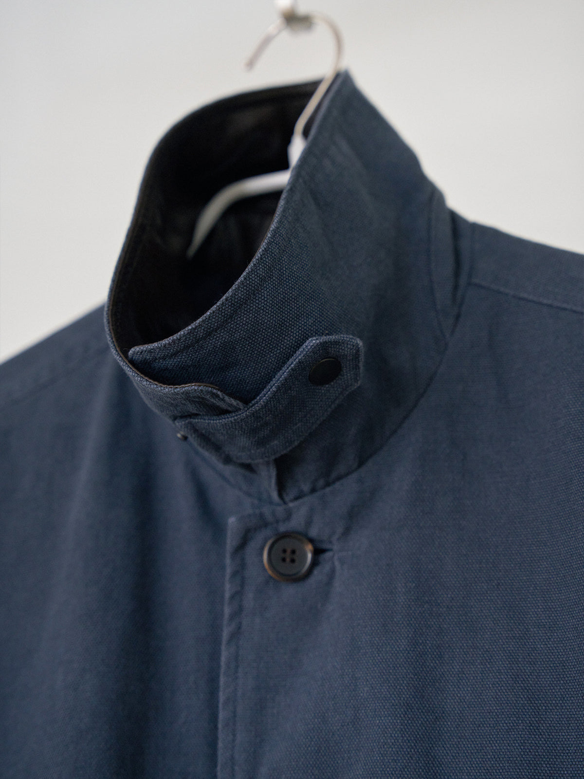 Washed Oxford Blouson - Navy 12