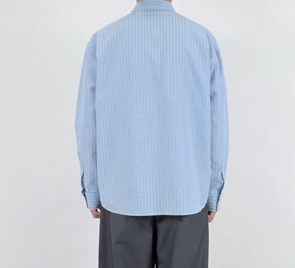 Seersucker Stripe Shirt