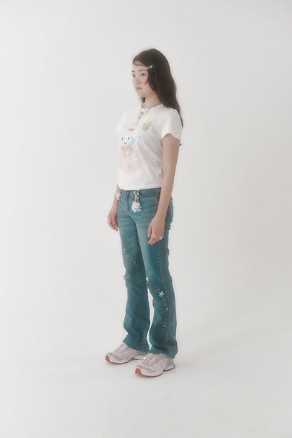 [X YOUNGART] Angel KIDDY&JINI T-Shirt