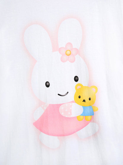 [X YOUNGART] KIDDY Hugs JINI Dot Ringer T-shirt